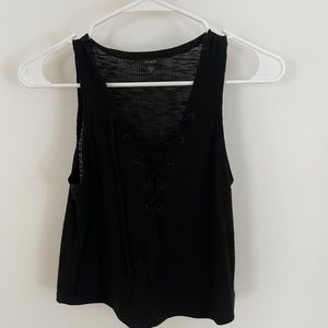 GUESS Cropped with tying front detail